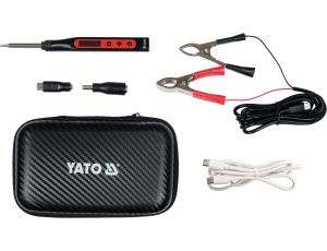 YATO - PRZENOŚNA LUTOWNICA CYFROWA T12 65W - YT-82490